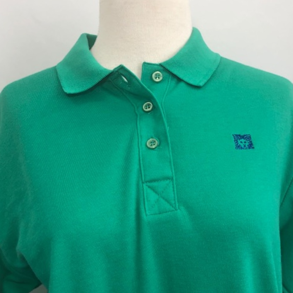 Vintage Anne Klein Knit Wear Polo Womens Shirt